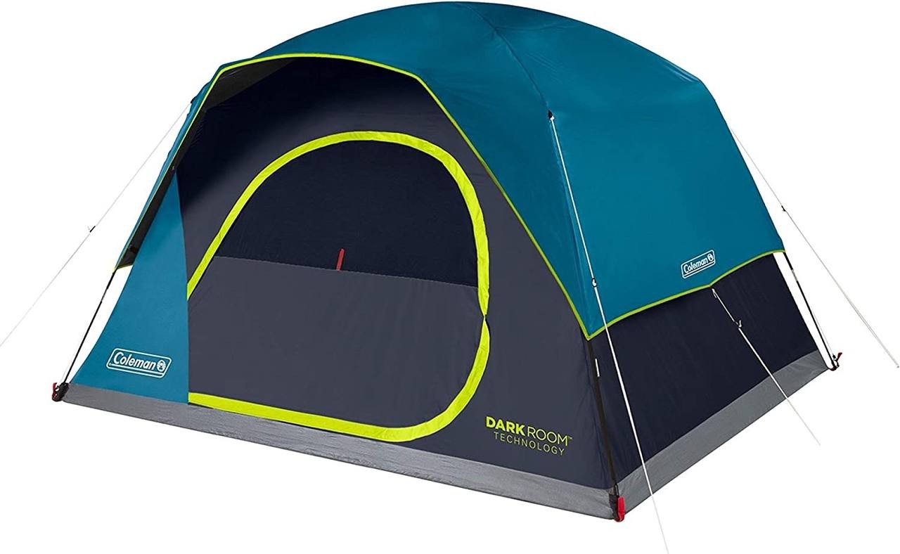 Coleman Skydome Camping Tent with Dark Room Technology