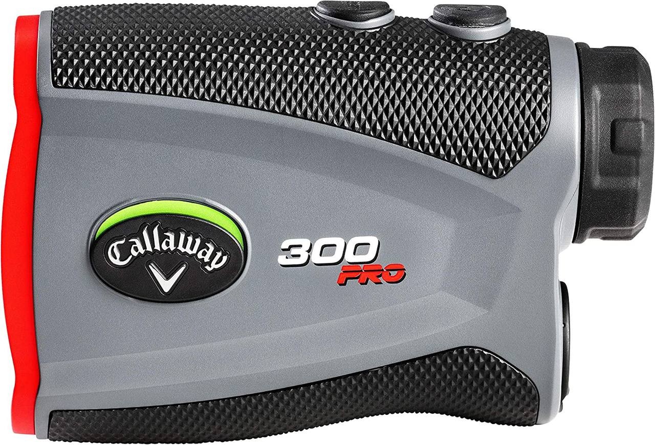 Callaway 300 Pro Slope Laser Golf Rangefinder - golf laser rangefinder featuring slope with an external on/off indicator
