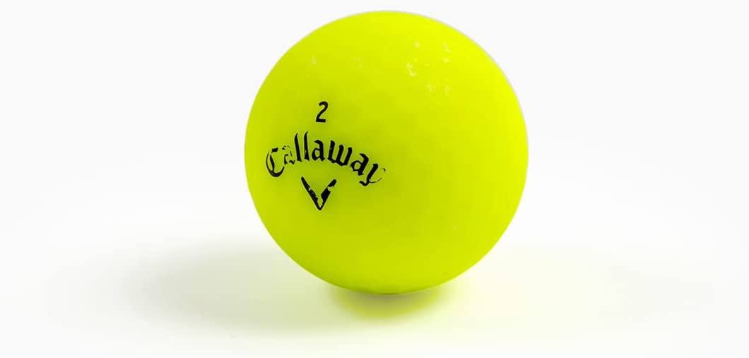 Clean Green Golf Balls Recycled Used Colored Golf Balls for Callaway Golf Balls Yellow - Good Condition Used Golf Balls - Great Golf Balls for Women and Yellow Golf Balls for Men - Bulk Golf Balls