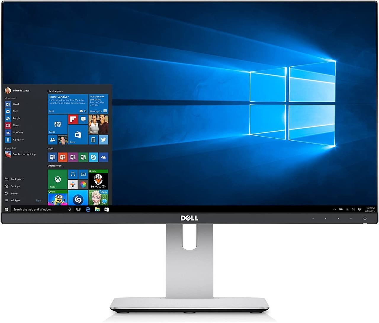 Dell UltraSharp U2414H 23.8” Inch Screen FHD 1080p LED Monitor