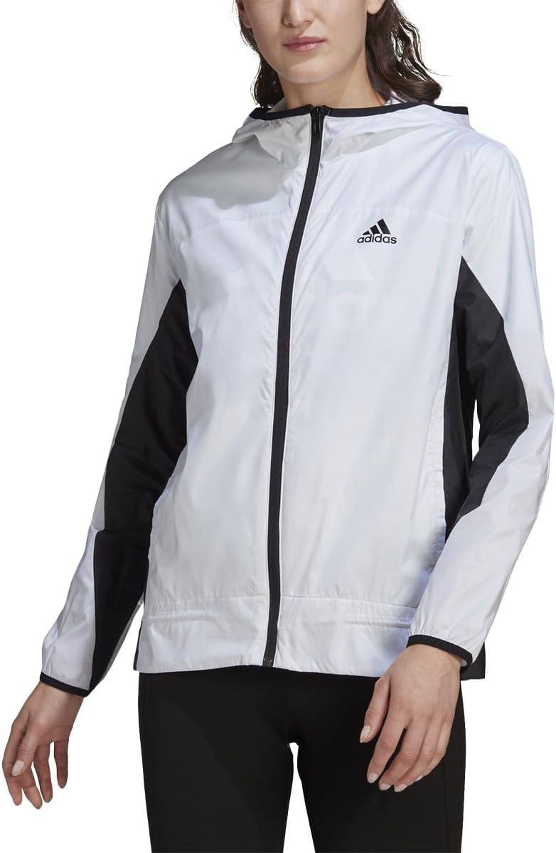 adidas Women's Logo Running Windbreaker